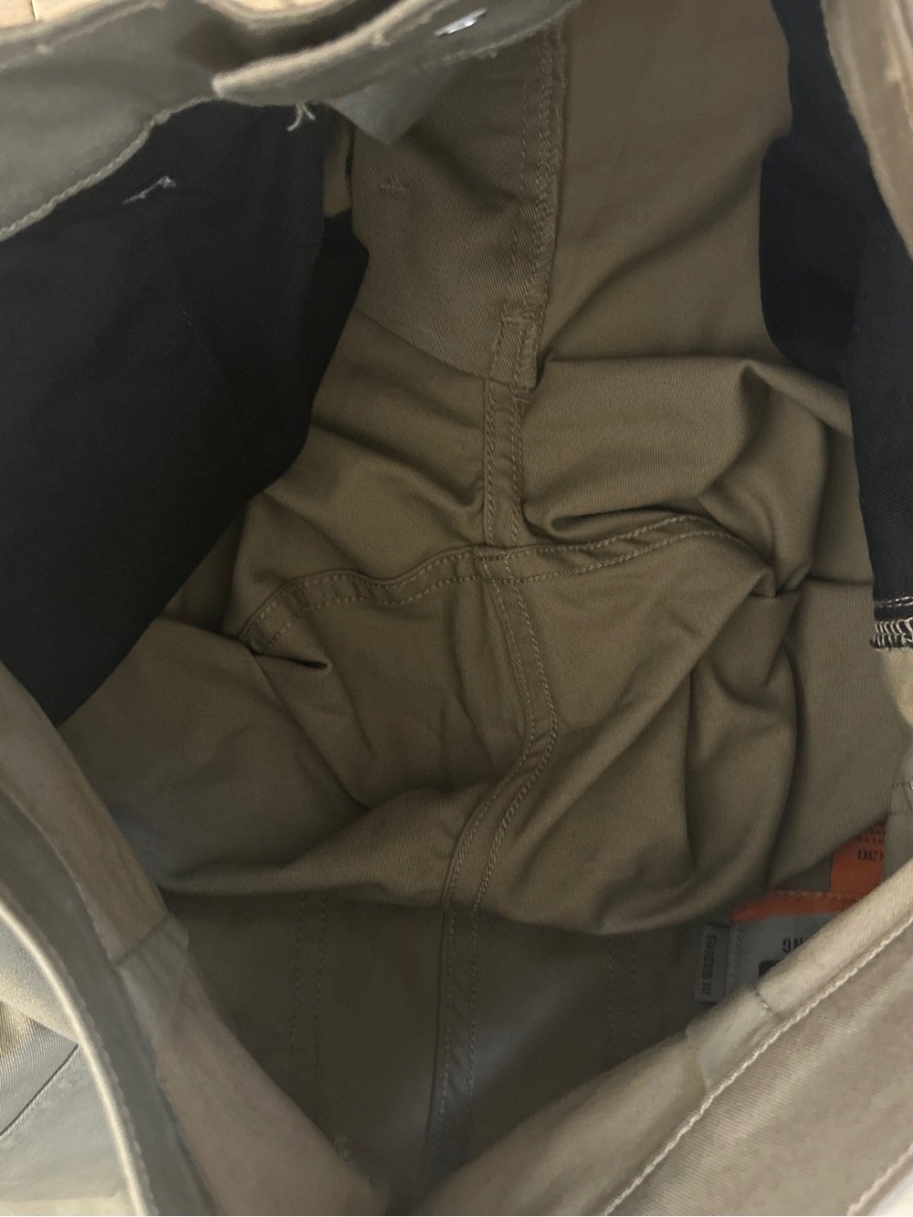 NWT Duluth 40 Grit Flex Twill Carpenter Pants Work Pants Relaxed Fit 28x30 Tan - Picture 8 of 10